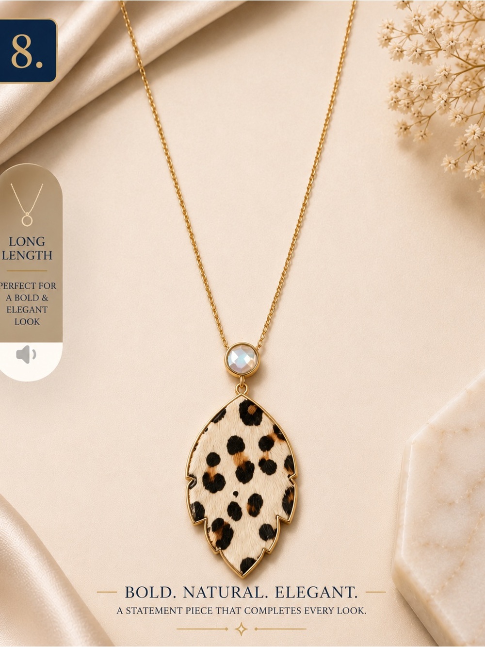 Gold Layered Statement Necklace Collection - Buyers Pick - Picture 9 of 9